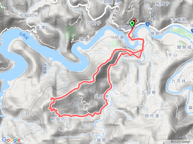 仁里坂山-火炎山東峰-火炎山主峰-金瓜寮路