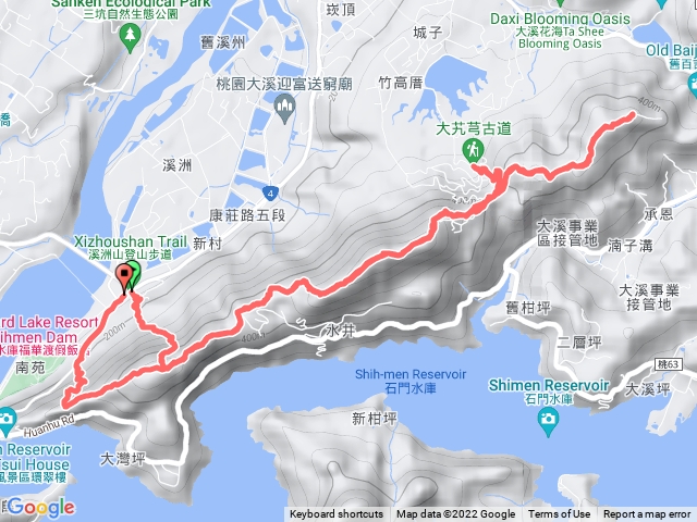 2022-04-06 溪洲山-頭寮山-大艽芎-溪洲公園