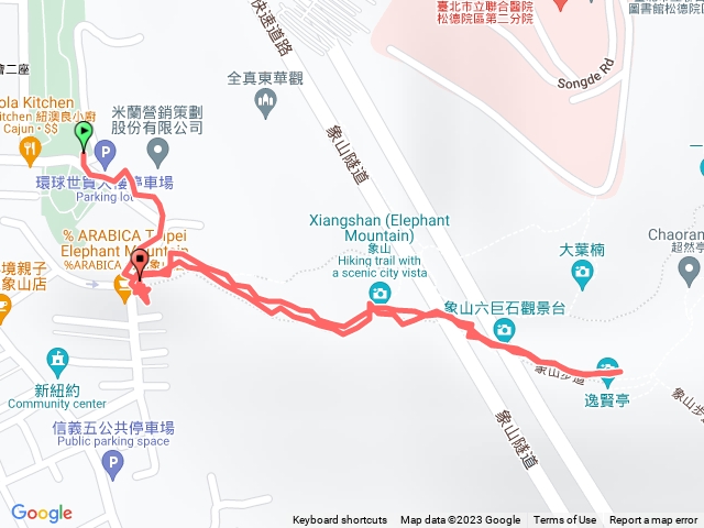 夜爬象山吃一盒草莓下來