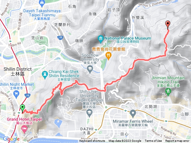 老地方連走文間山出中社路