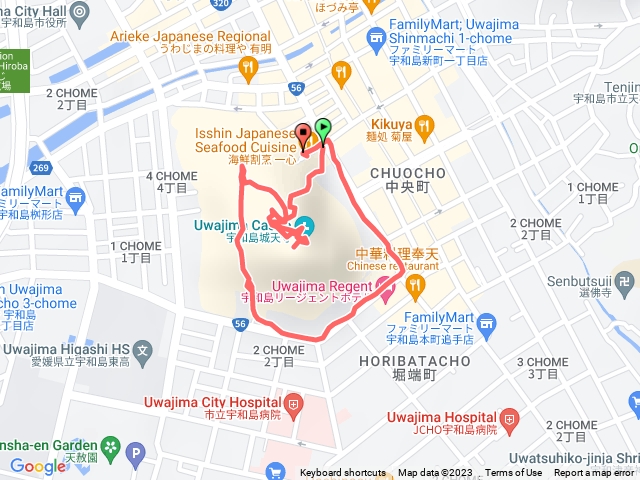 日本100名城-宇和島城（12天守）