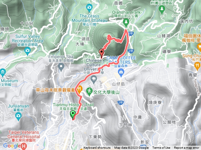 天母古道紗帽山