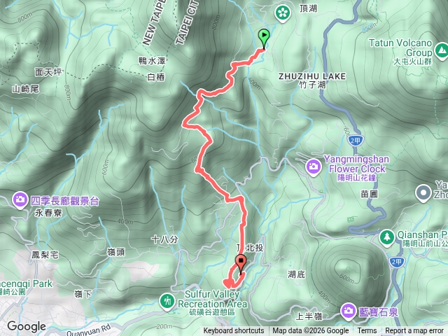 青楓步道十八水圳