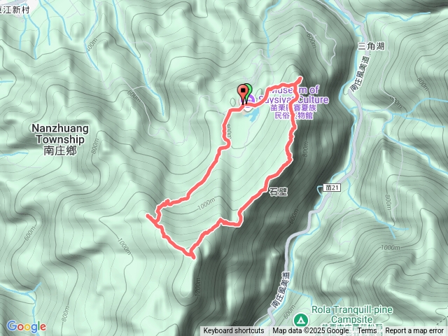 20251025 南庄三角湖山向天湖山光天高山O型