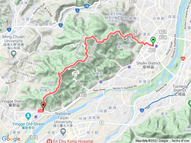 樹林大同山到鶯歌石