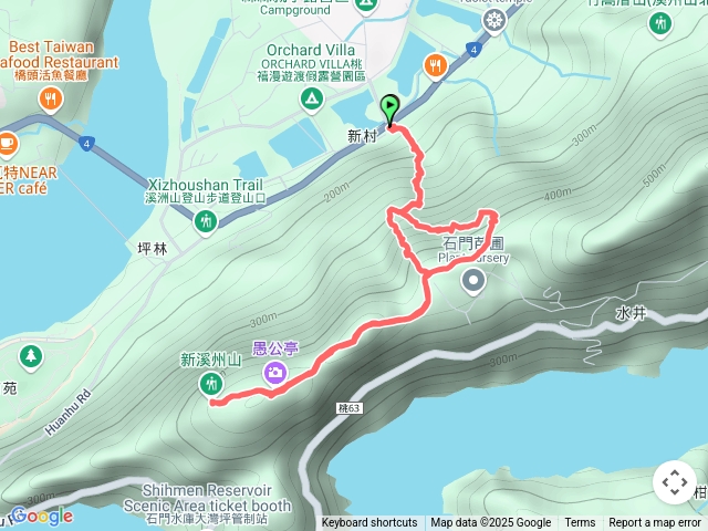 新溪州山
