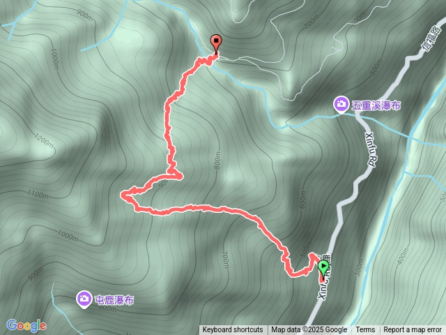 烏來信福路10.5k到信福路120巷出