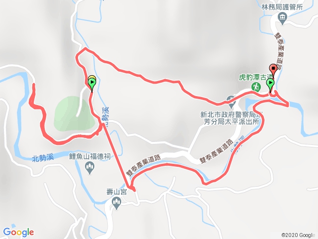 崩山步道壽山宮虎豹潭