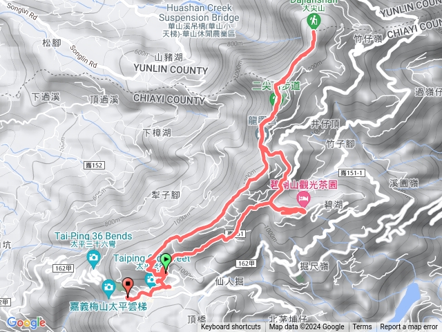 雲嘉五連峰+碧湖山