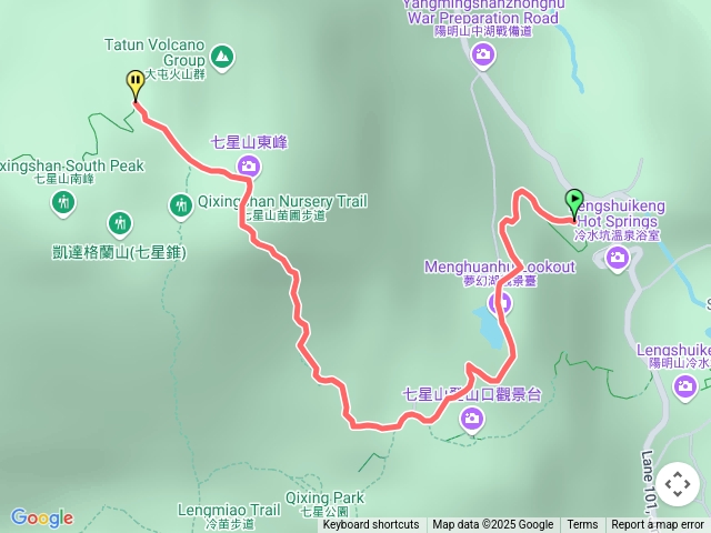 夢幻湖七星東主峰