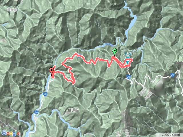 南橫中之關古道