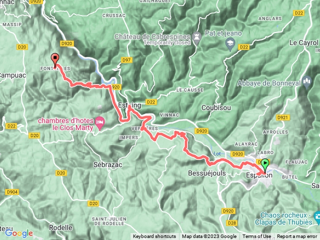 勒皮之路D8 Espalion ~ Fonteilles