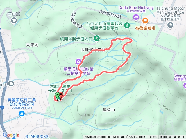 萬里長城 旗開得勝步道預覽圖