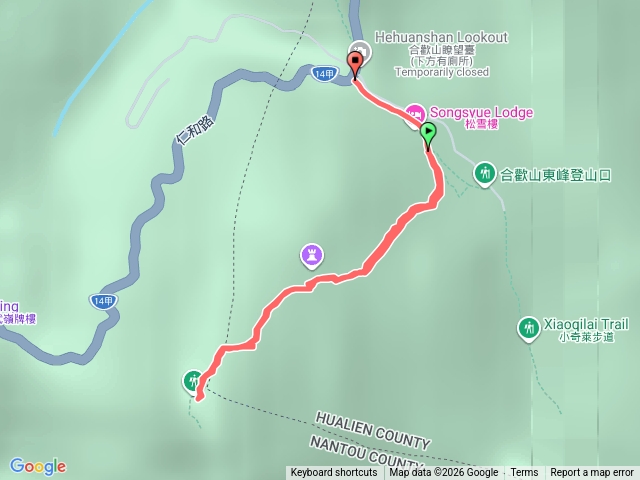 合歡東峰步道健走20260223預覽圖