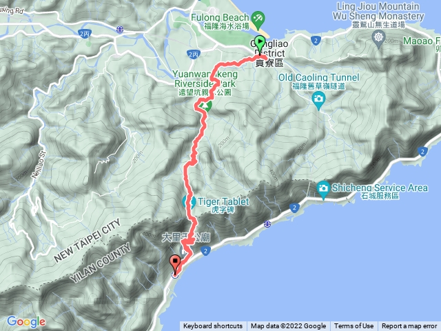 南山神壽任務–環台步道馬拉松草嶺古道(官方指南)202210291438