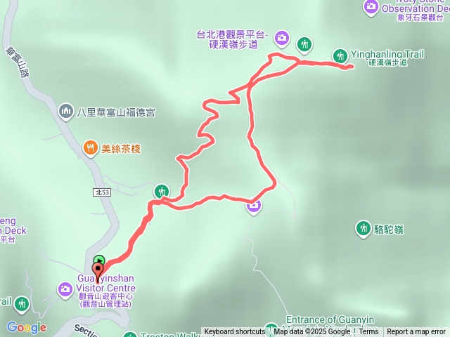 楓櫃斗湖步道預覽圖