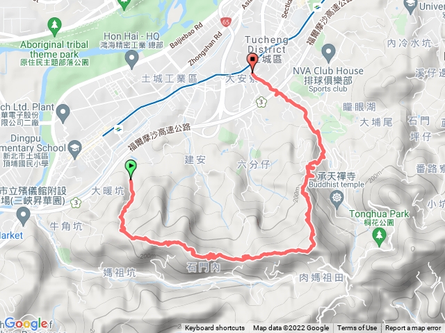 新北土城： 大暖尖 火焰山