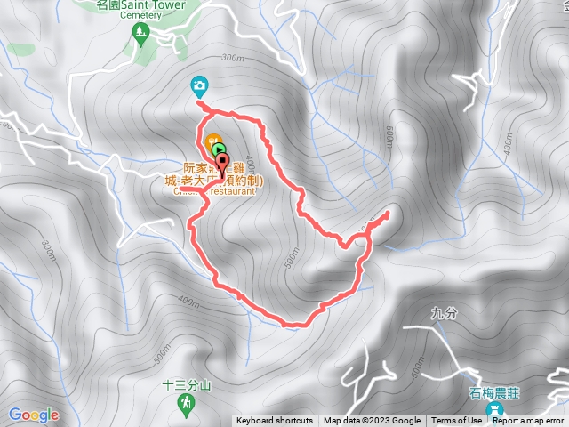 桃園大溪金面山O型環走