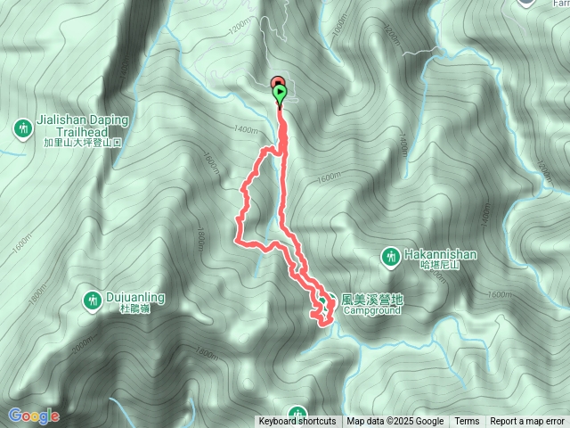風美溪賞楓右岸進左岸出（純賞楓不上哈堪尼加里山）預覽圖