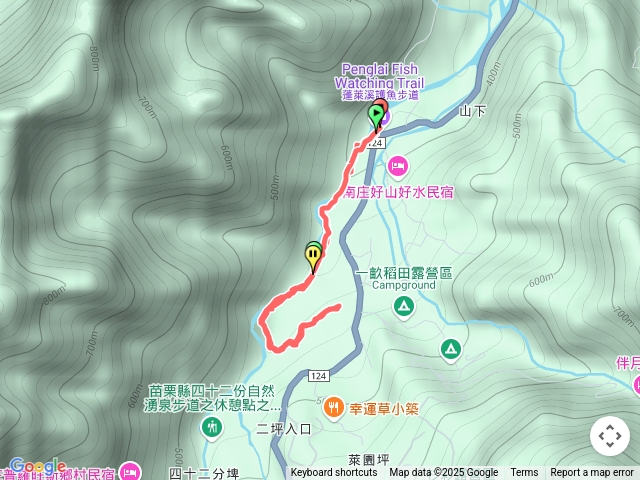 蓬萊溪護魚步道