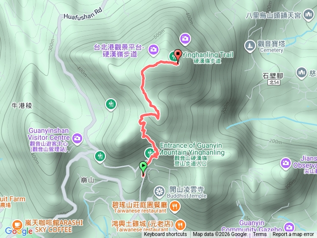 小百岳集起來硬漢嶺步道(觀音山)202601041247