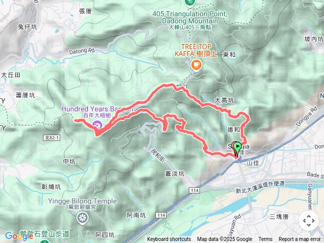 2024-11-03_山佳車站-牛埔山-石灰坑山-望湖山-福源山-鶯歌大榕樹-石灰坑山東峰-中坑山-觀音廟-山佳車站O繞