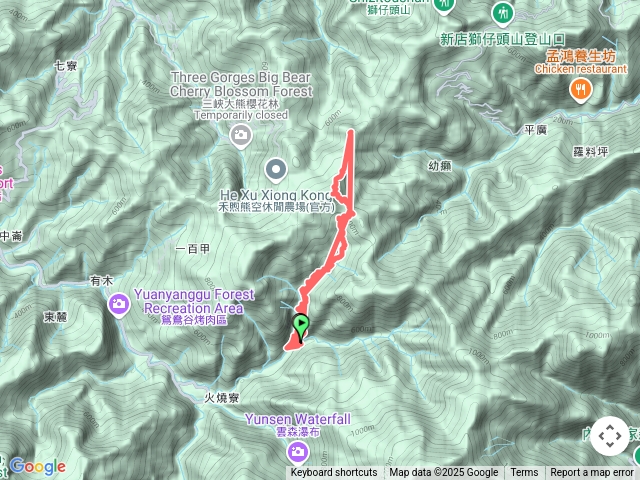 竹坑山竹坑北峰