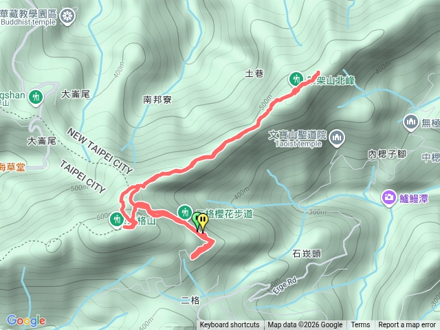 筆架二格山