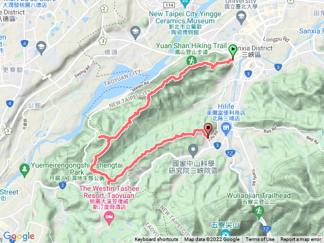 鳶山、烏塗窟山、二鬮山縱走