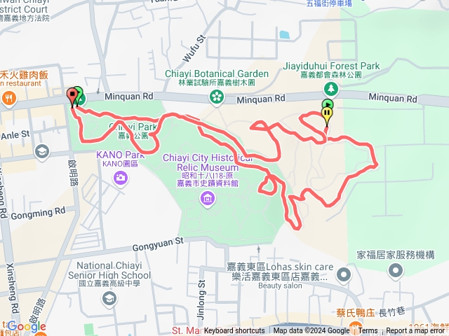 嘉義公園嘉義樹木園都會公園預覽圖