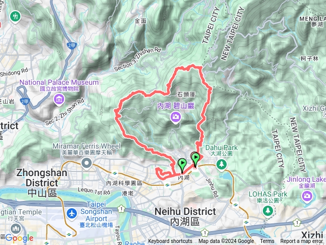 2024-10-10內湖雙心縱走：1坑2湖15連峰大縱走預覽圖