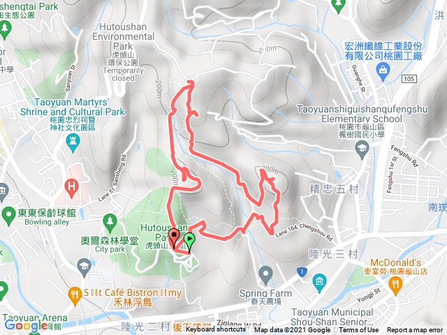虎頭山登山步道