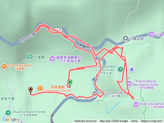 二子平，竹子湖