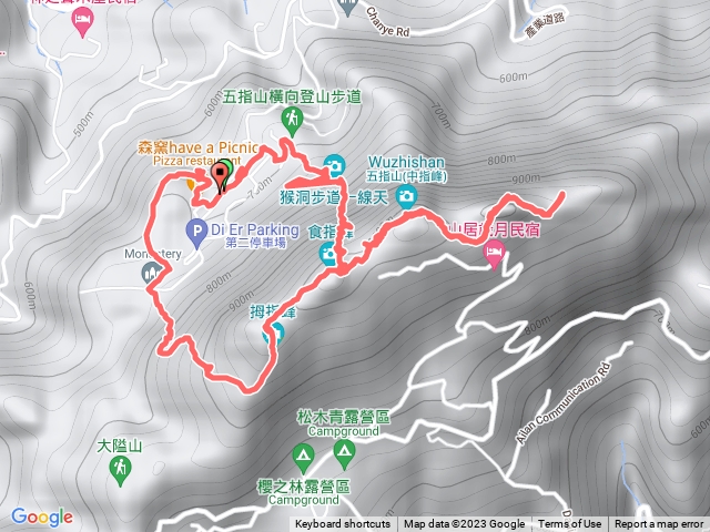 五指山步道一線天
