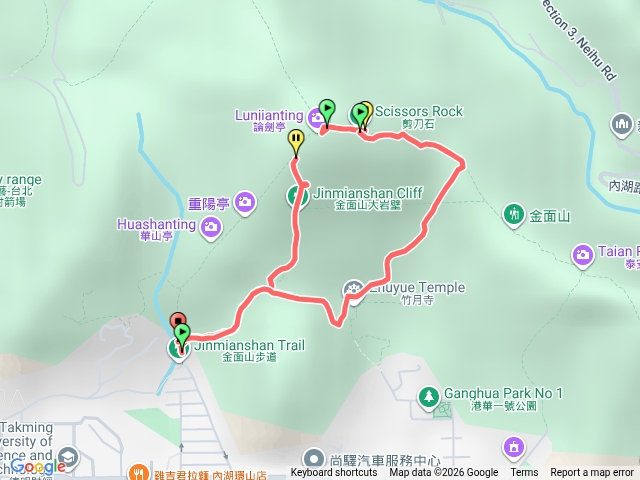 金面山剪刀石O繞預覽圖