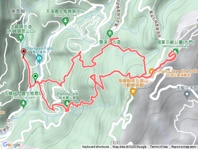 梅花山 梅花山西峰 梅花山北峰 五指山2023-0412