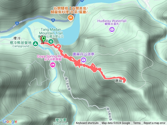 2024/12/1裡冷林道上唐麻丹山