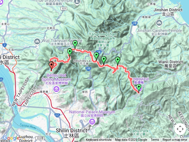 陽明山東西大縱走