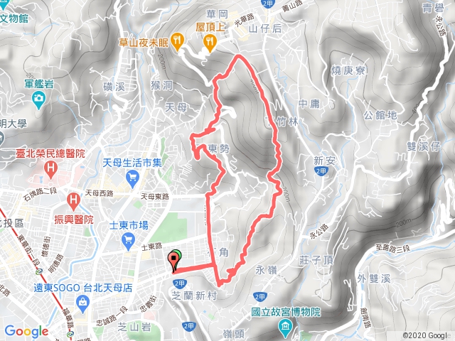 20200329_天母-玉稠湖步道