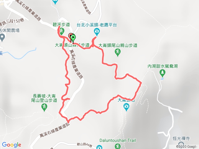 大崙頭尾山環山步道