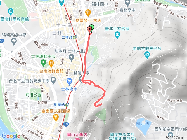 2020_2_29劍潭山（福林公園起登）