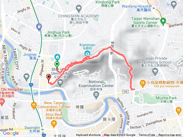 仙跡岩步道單人行