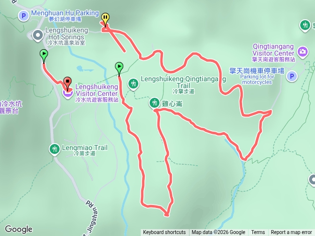 冷水坑-生態湖-秘境-擎天崗-天寶聖宮-冷水坑