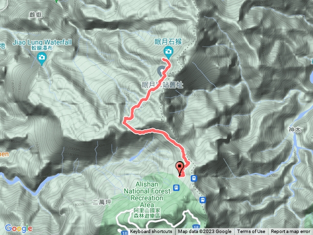 眠月線塔山步道