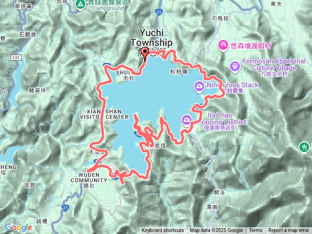 日月潭環潭公路FD17s電輔輪_一路未停