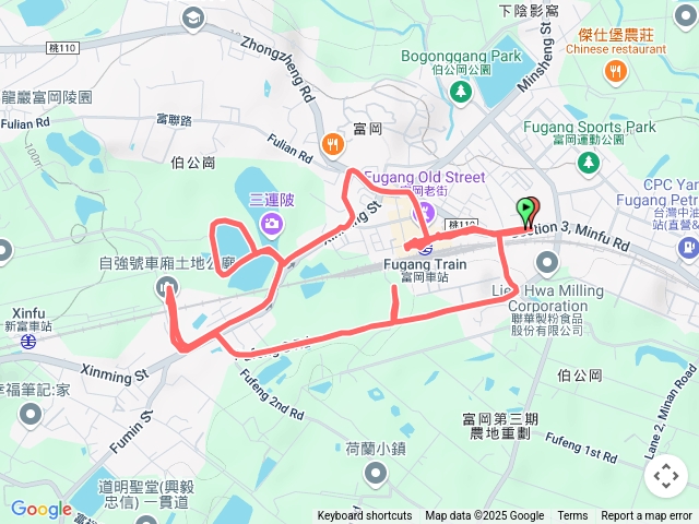 富岡老街-三連陂-自強號福德宮