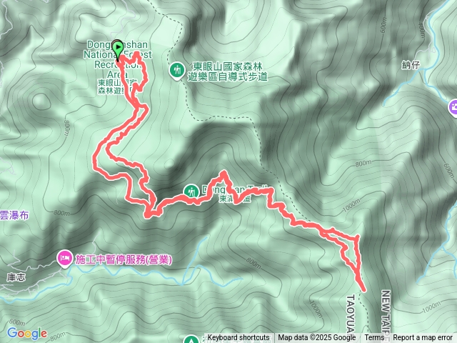 東滿步道啦卡山20250826