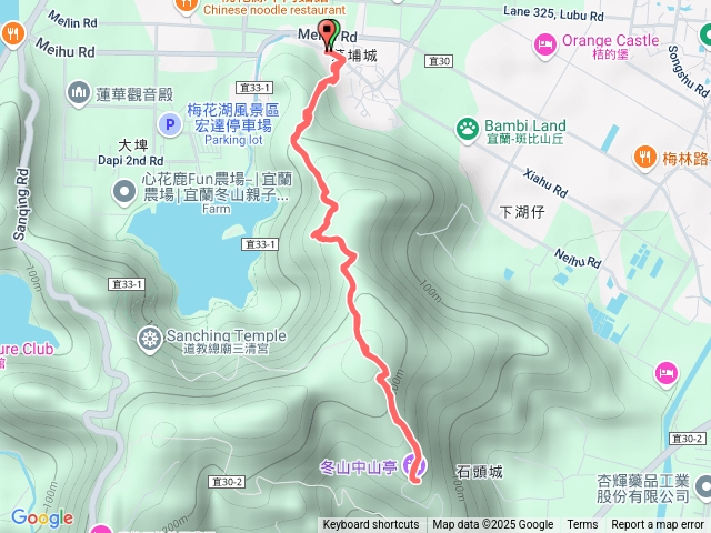 茅埔城古道中山亭