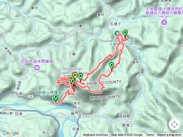 獅頭獅尾水濂洞籐坪預覽圖