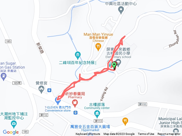 古樓國小附近民族植物西北側